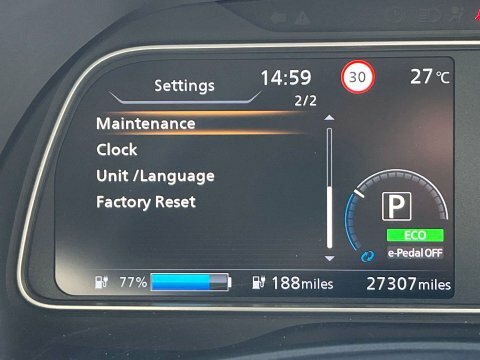 Nissan Leaf Nissan Leaf 160Kw E Tekna 62Kwh Black #25