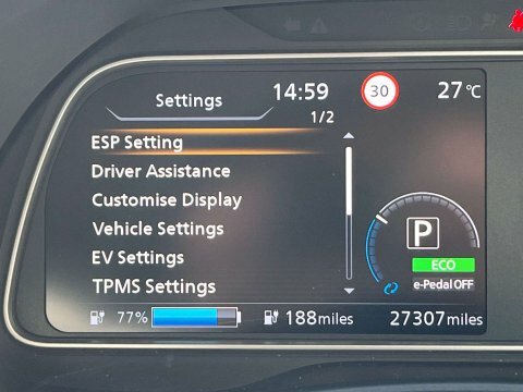 Nissan Leaf Nissan Leaf 160Kw E Tekna 62Kwh Black #24