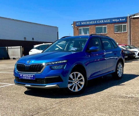 Skoda Kamiq Suv Blue