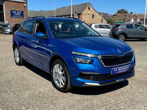 Skoda Kamiq Suv Blue #4