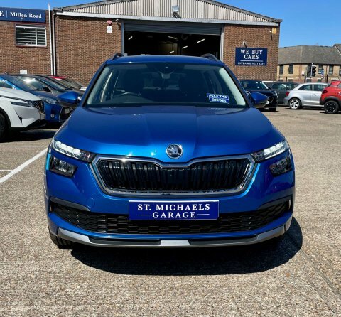 Skoda Kamiq Suv Blue #5