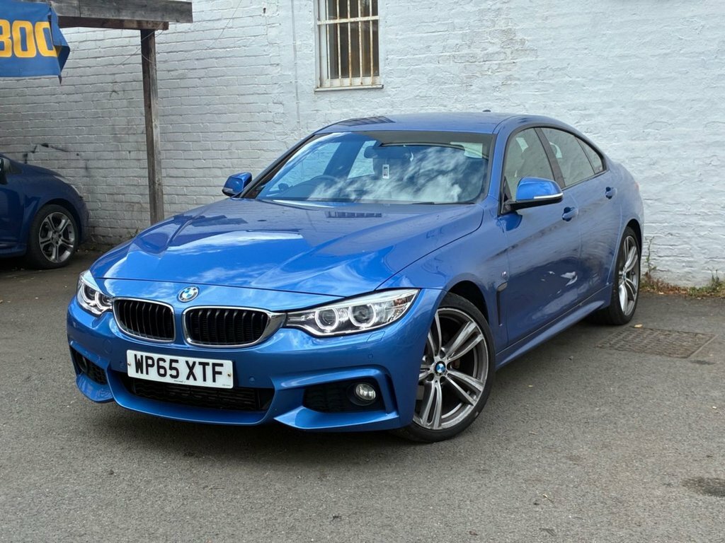 BMW 4 Series Gran Coupe 2L M Sport Blue #3