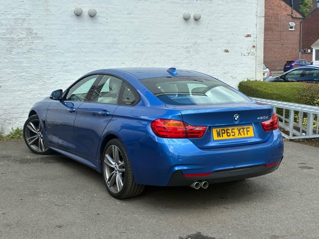 BMW 4 Series Gran Coupe Coupe 3.0 430D M Sport Coupe 201565 White #8
