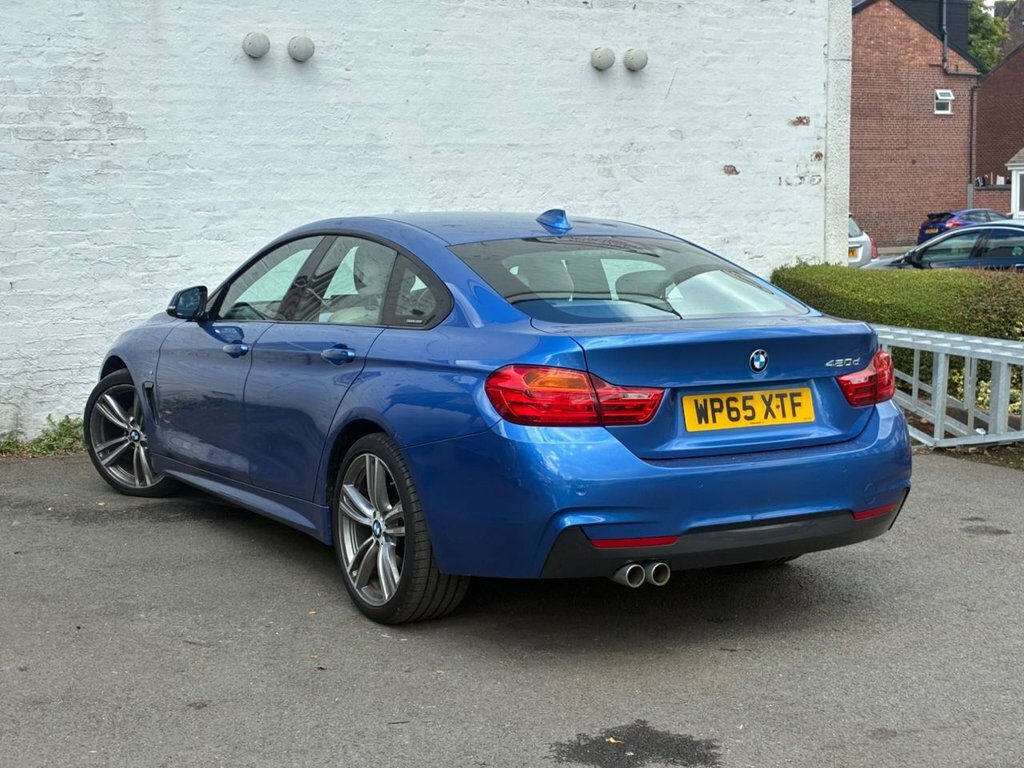 BMW 4 Series Gran Coupe Coupe 3.0 430D M Sport Coupe 201565 White #7