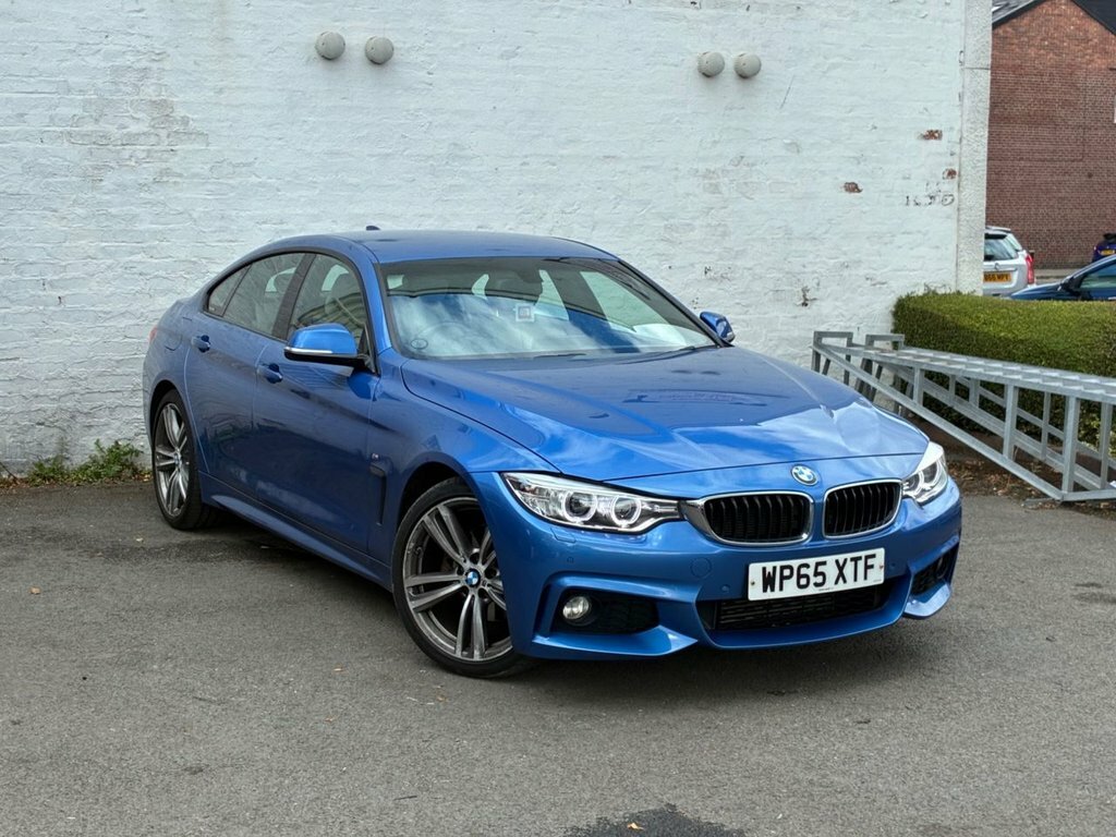 BMW 4 Series Gran Coupe 2L M Sport Blue