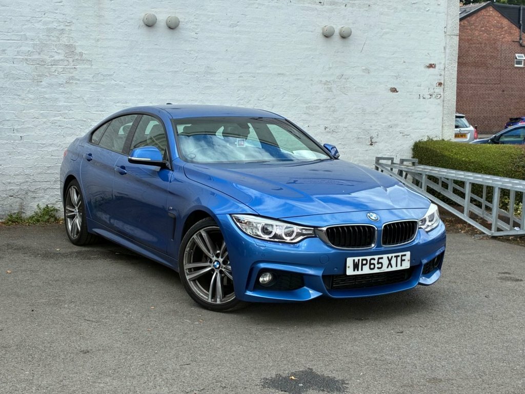 BMW 4 Series Gran Coupe 2L M Sport Blue #2