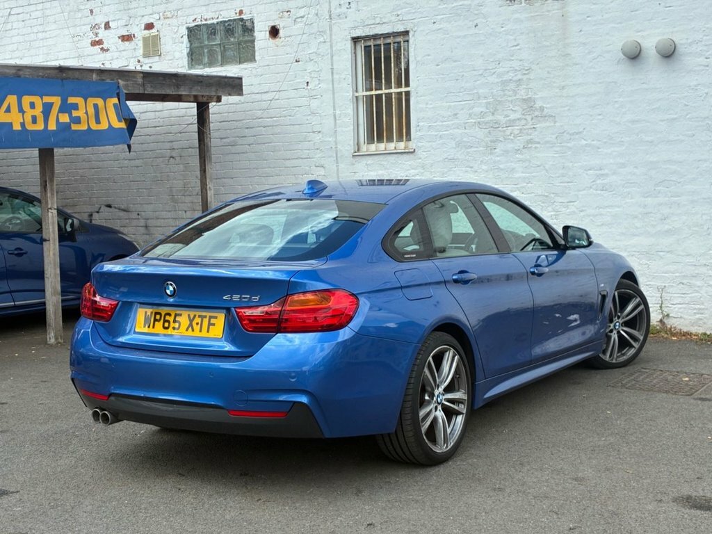 BMW 4 Series Gran Coupe Coupe 3.0 430D M Sport Coupe 201565 White #11
