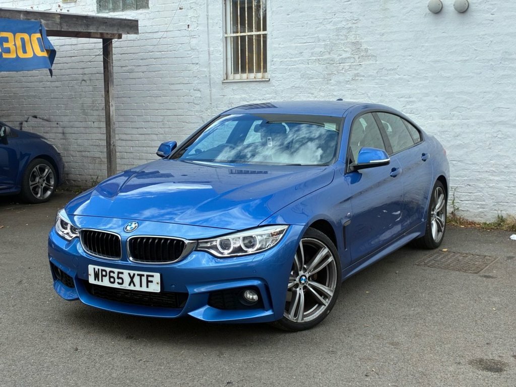 BMW 4 Series Gran Coupe 2L M Sport Blue #4