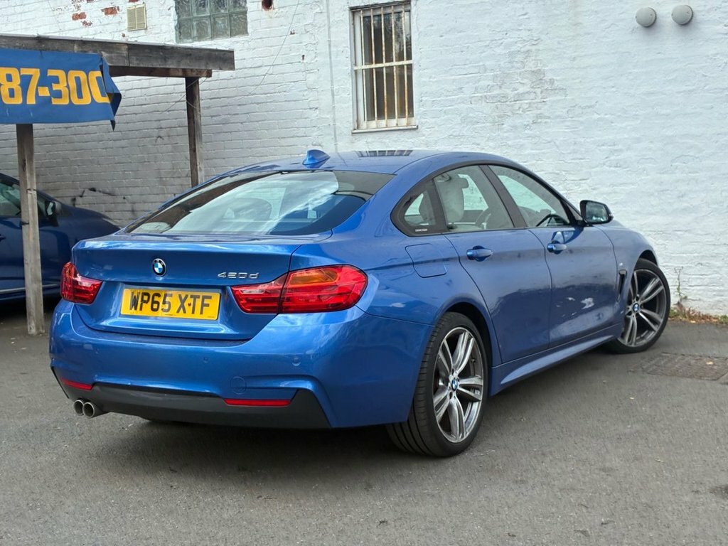 BMW 4 Series Gran Coupe Coupe 3.0 430D M Sport Coupe 201565 White #10
