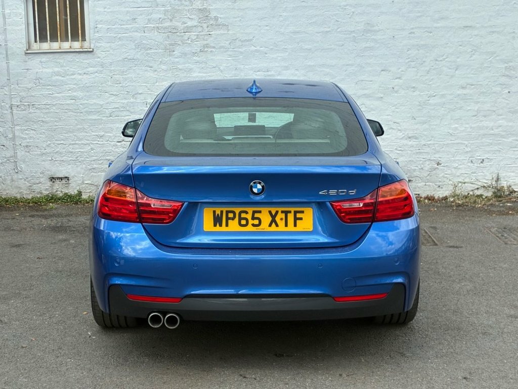 BMW 4 Series Gran Coupe Coupe 3.0 430D M Sport Coupe 201565 White #12
