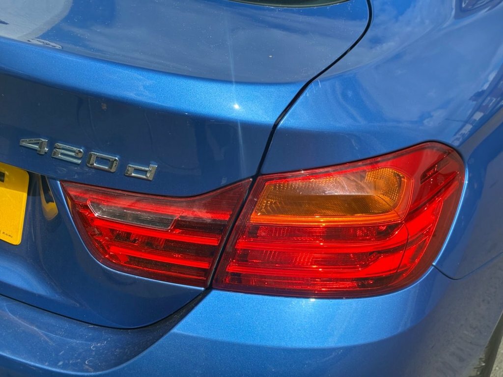 BMW 4 Series Gran Coupe Coupe 3.0 430D M Sport Coupe 201565 White #34