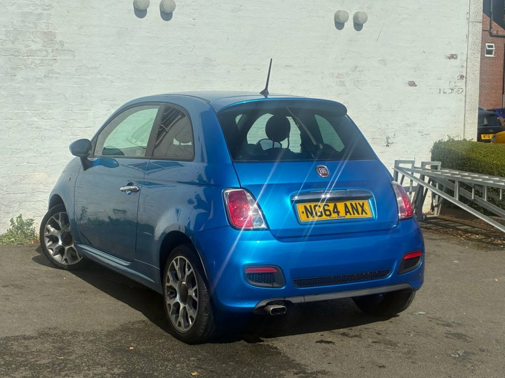 Fiat 500 1.2 Pop Start Stop 35 Road Tax - Only 64 Red #11