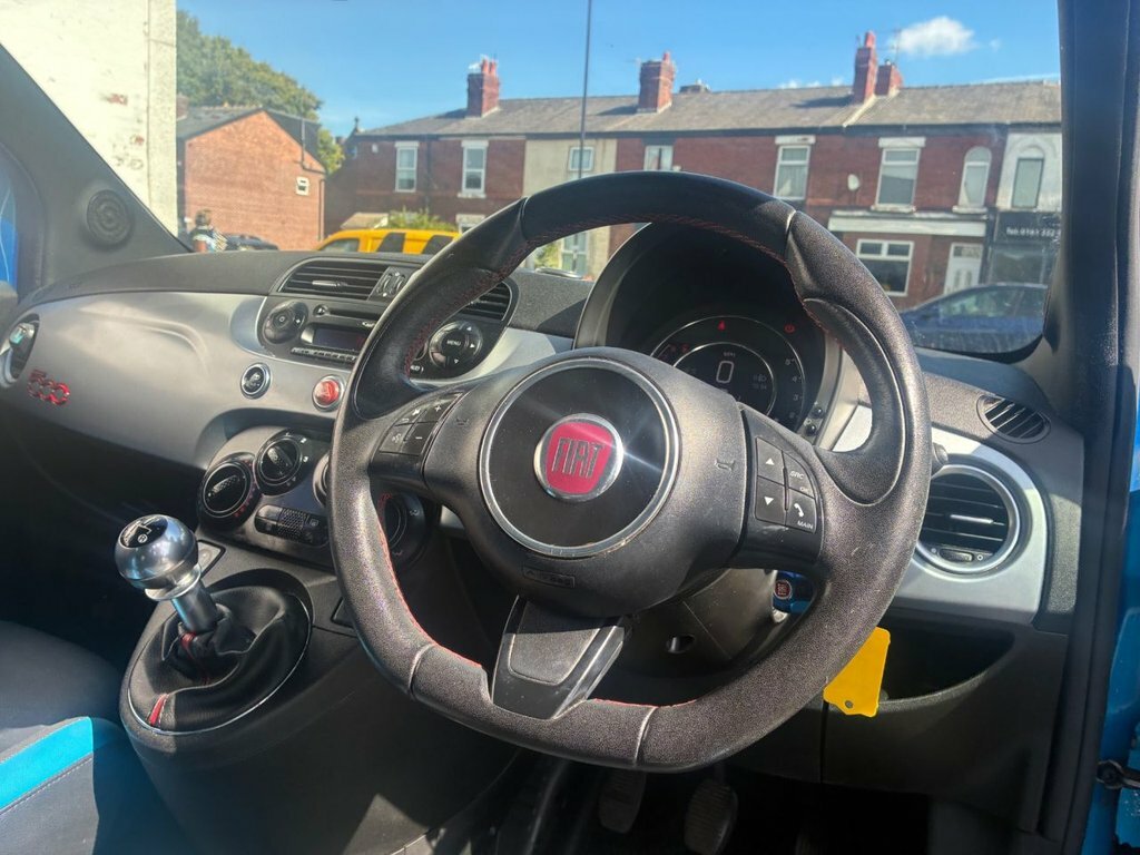 Fiat 500 1.2 Pop Start Stop 35 Road Tax - Only 64 Red #12