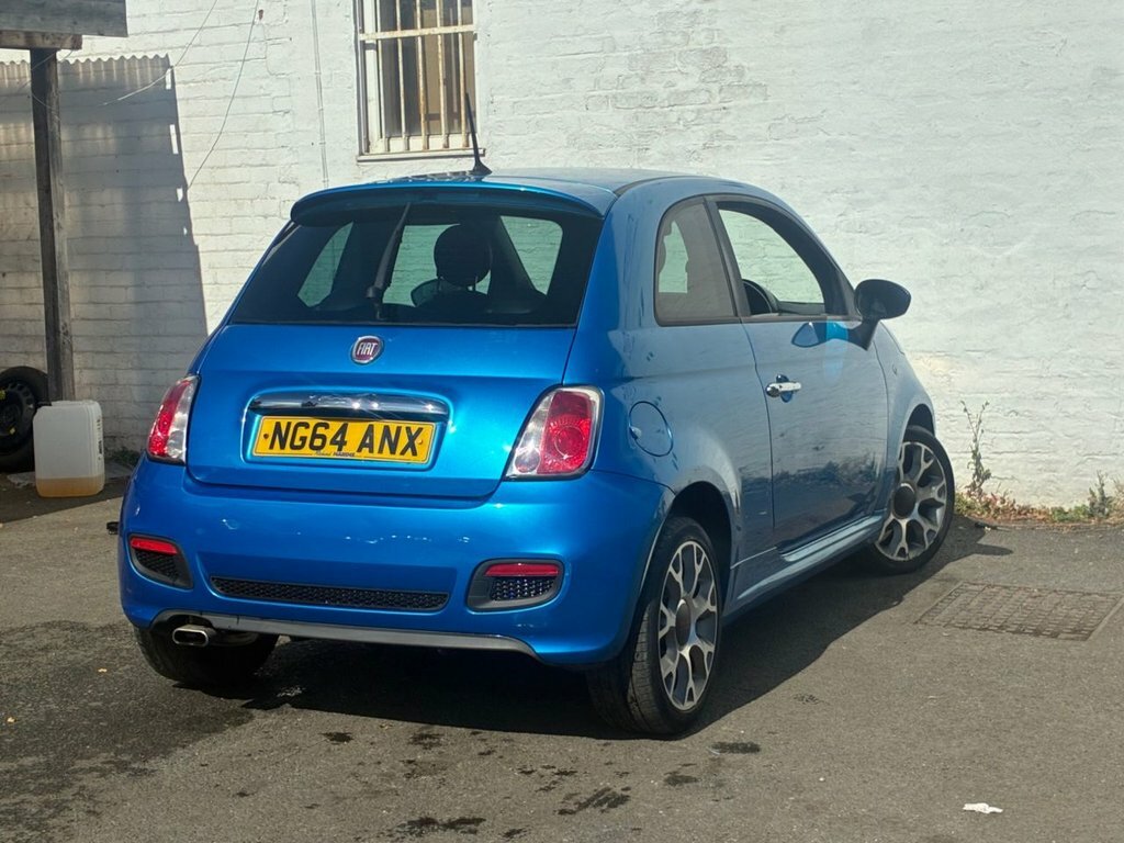 Fiat 500 1.2 Pop Start Stop 35 Road Tax - Only 64 Red #14