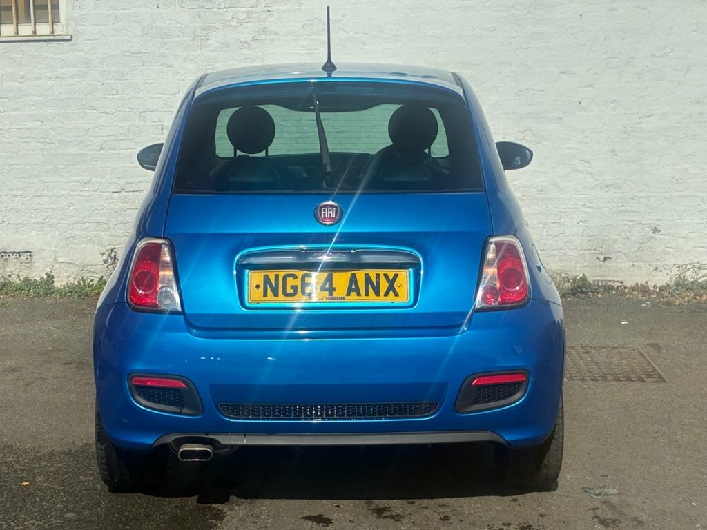 Fiat 500 1.2 Pop Start Stop 35 Road Tax - Only 64 Red #10