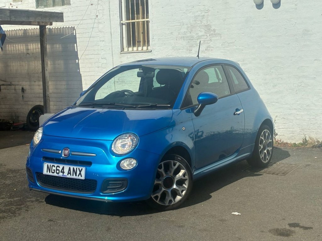 Fiat 500 1.2L S Blue #3