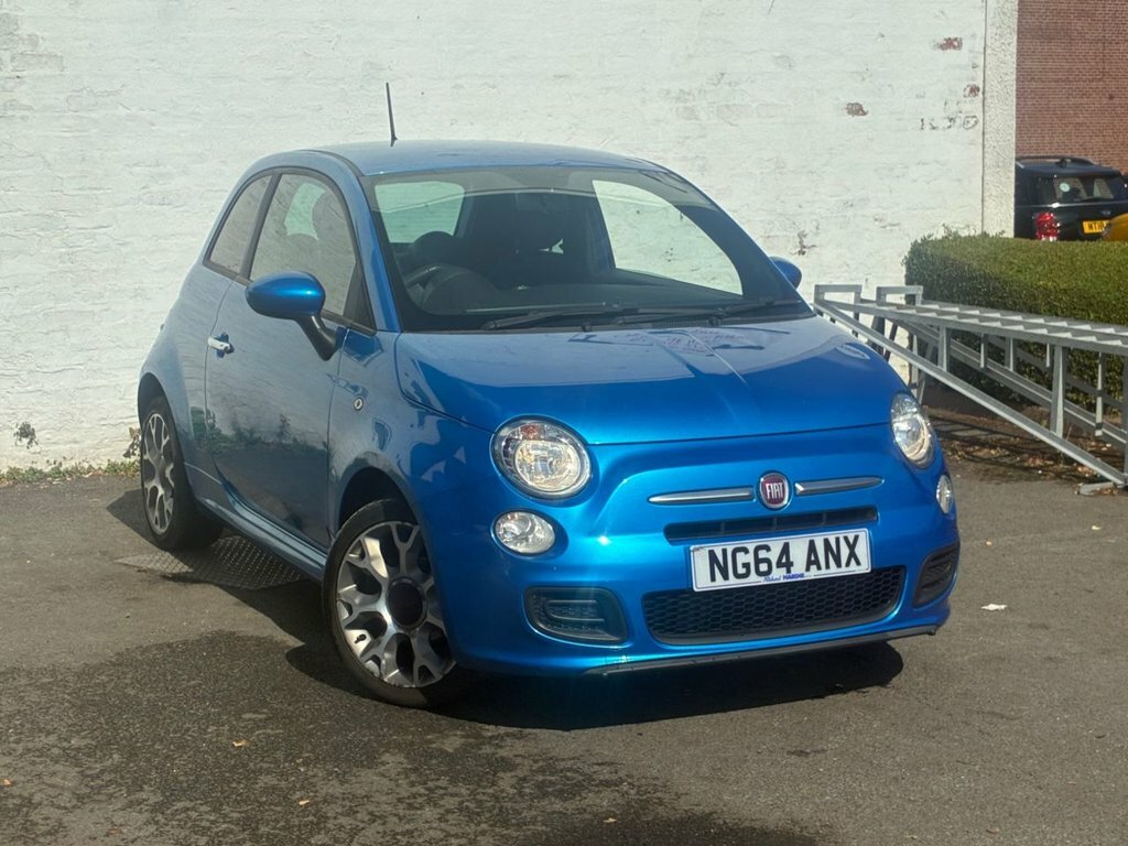 Fiat 500 1.2L S Blue #2