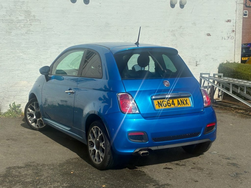 Fiat 500 1.2L S Blue #6