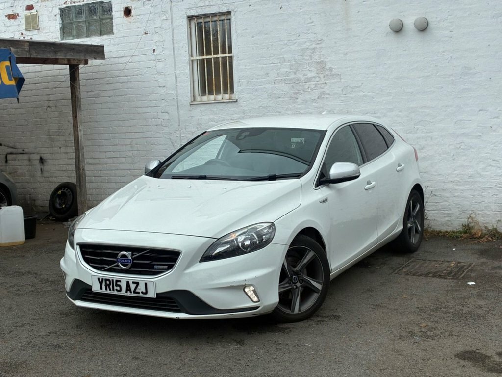 Volvo V40 1.6L R-design White #4