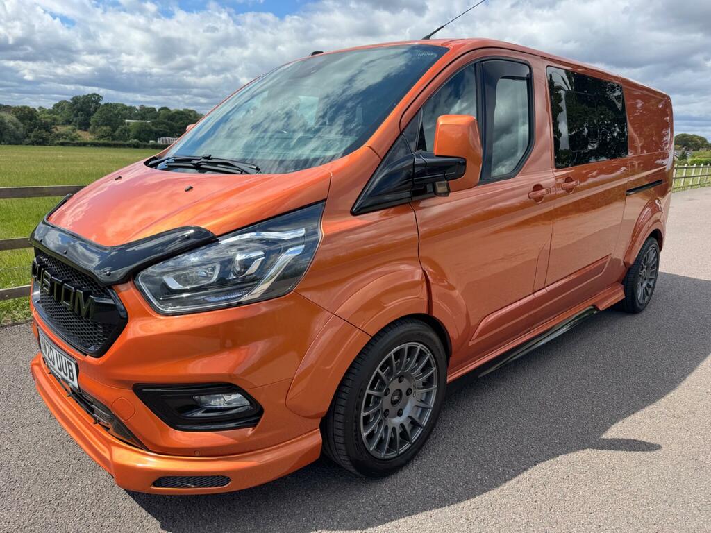 Ford Transit Custom 280 2.0 130 Ecoblue Trend L1 Low Roof Fwd Van With Red #1