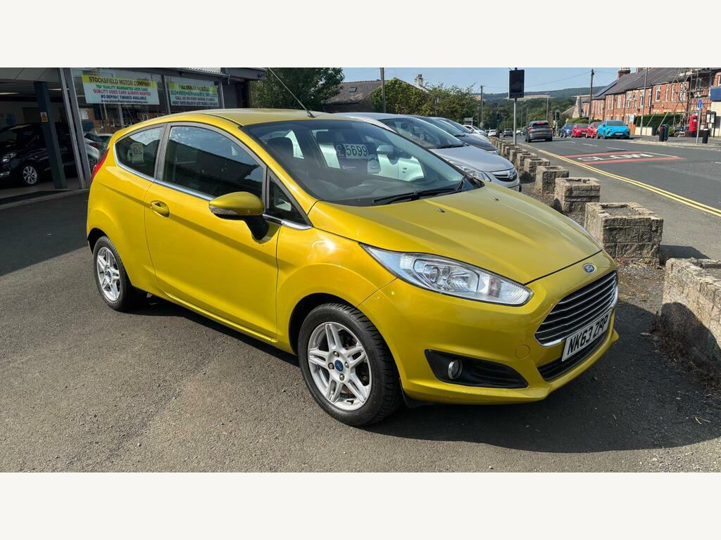 Ford Fiesta 1.0T Ecoboost Zetec Euro 5 S S Yellow