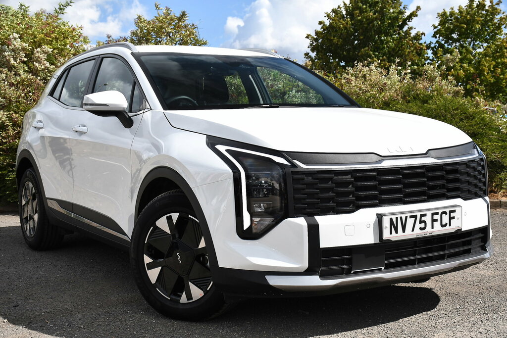 Kia Sportage 1.6 H T-gdi Pure Suv Hybrid Euro 6 White