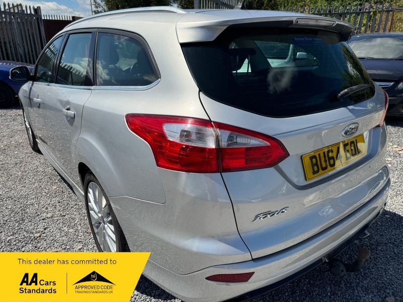 Ford Focus Zetec S Tdci Silver #4