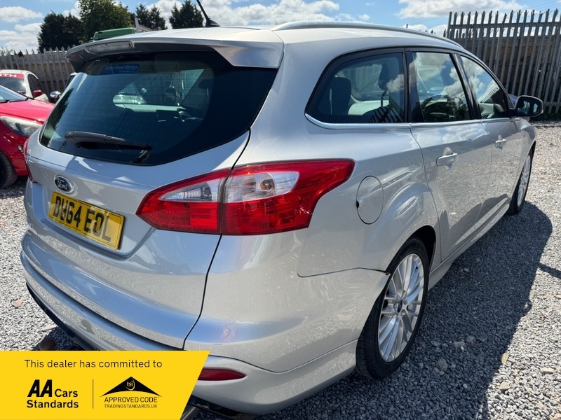 Ford Focus Zetec S Tdci Silver #3