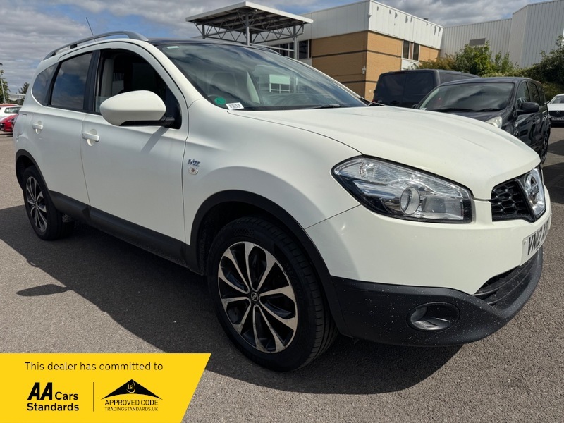 Nissan Qashqai+2 Dci N-tec Plus 2 White #2