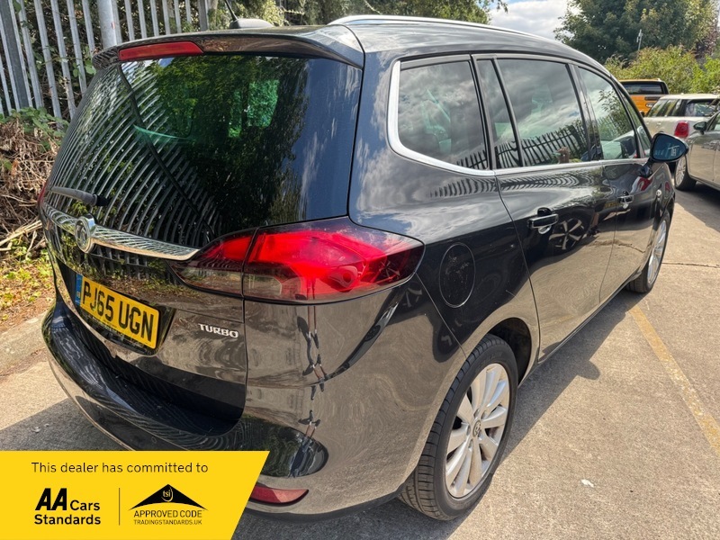 Vauxhall Zafira Se Black #4