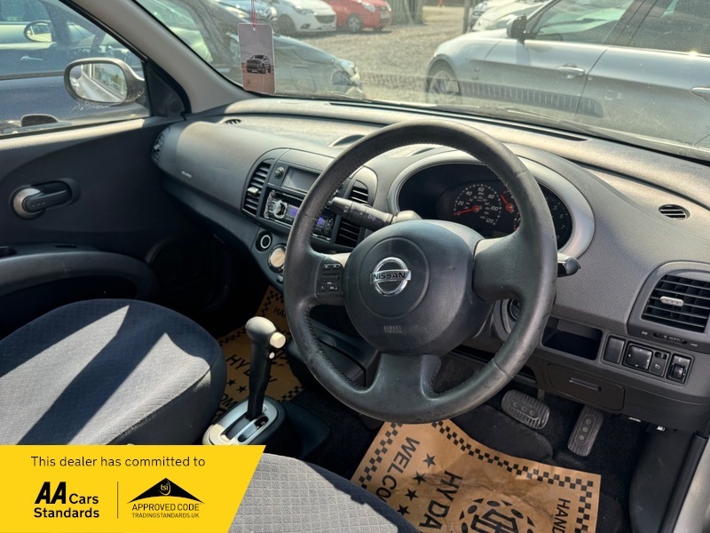 Nissan Micra Se Silver #5