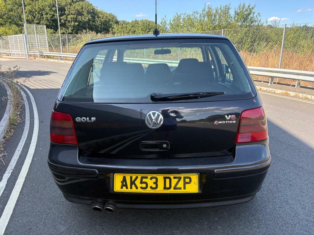 Volkswagen Golf 2.8 V6 Vr6 Black #9