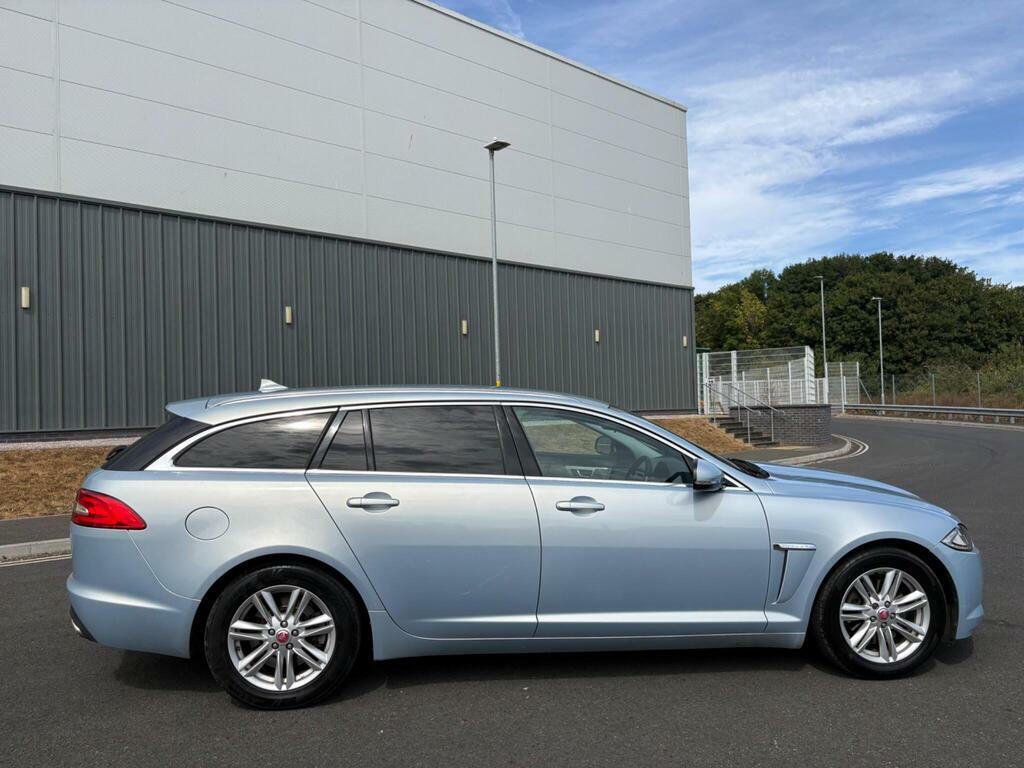 Jaguar XF 2.2D Luxury Sportbrake Euro 5 S S Silver #6