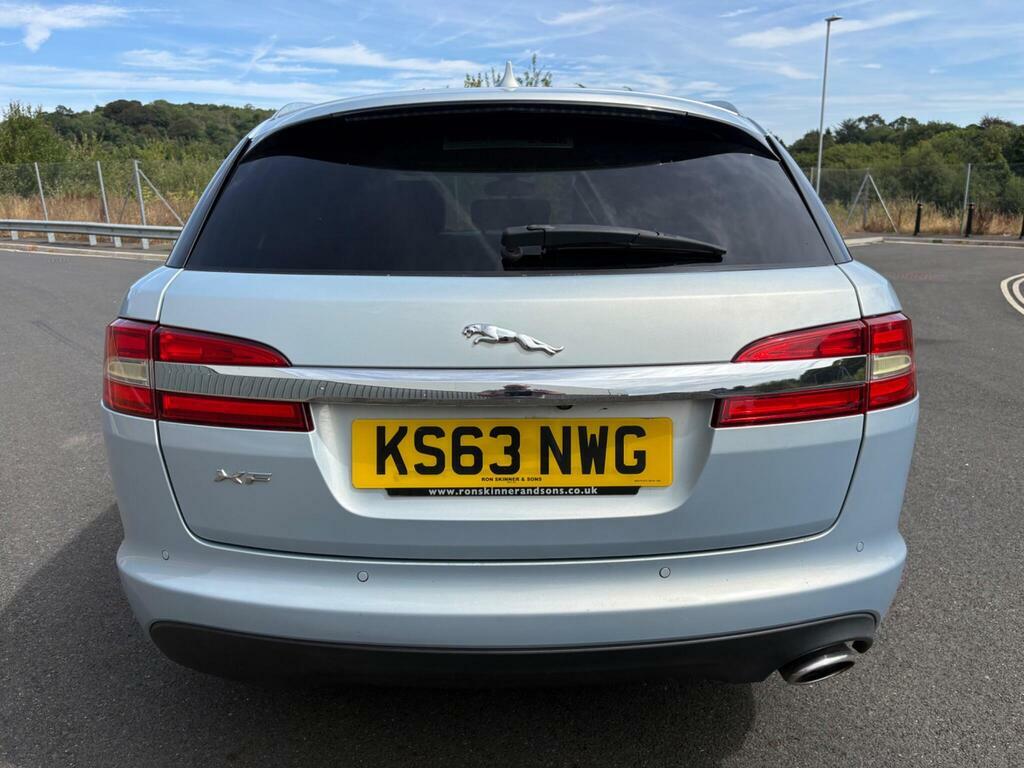 Jaguar XF 2.2D Luxury Sportbrake Euro 5 S S Silver #5
