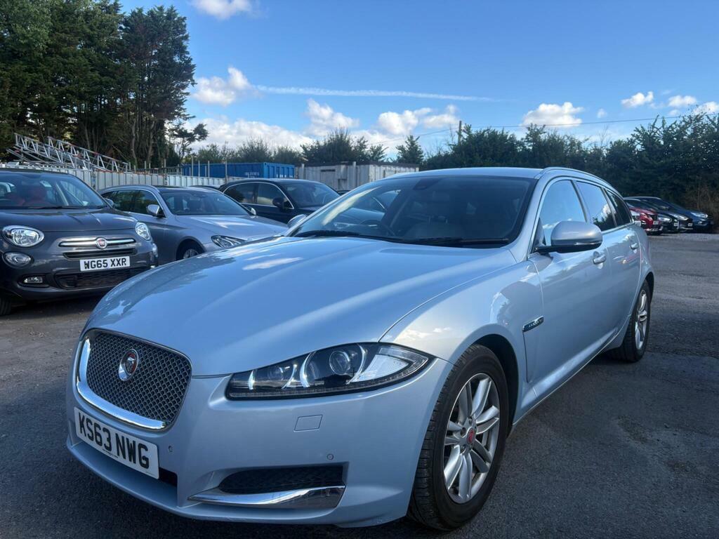 Jaguar XF 2.2D Luxury Sportbrake Euro 5 S S Silver #2
