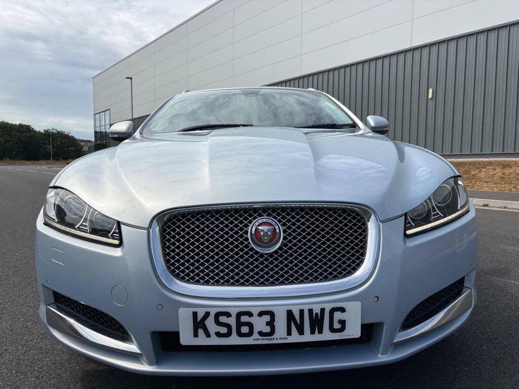 Jaguar XF 2.2D Luxury Sportbrake Euro 5 S S Silver #3