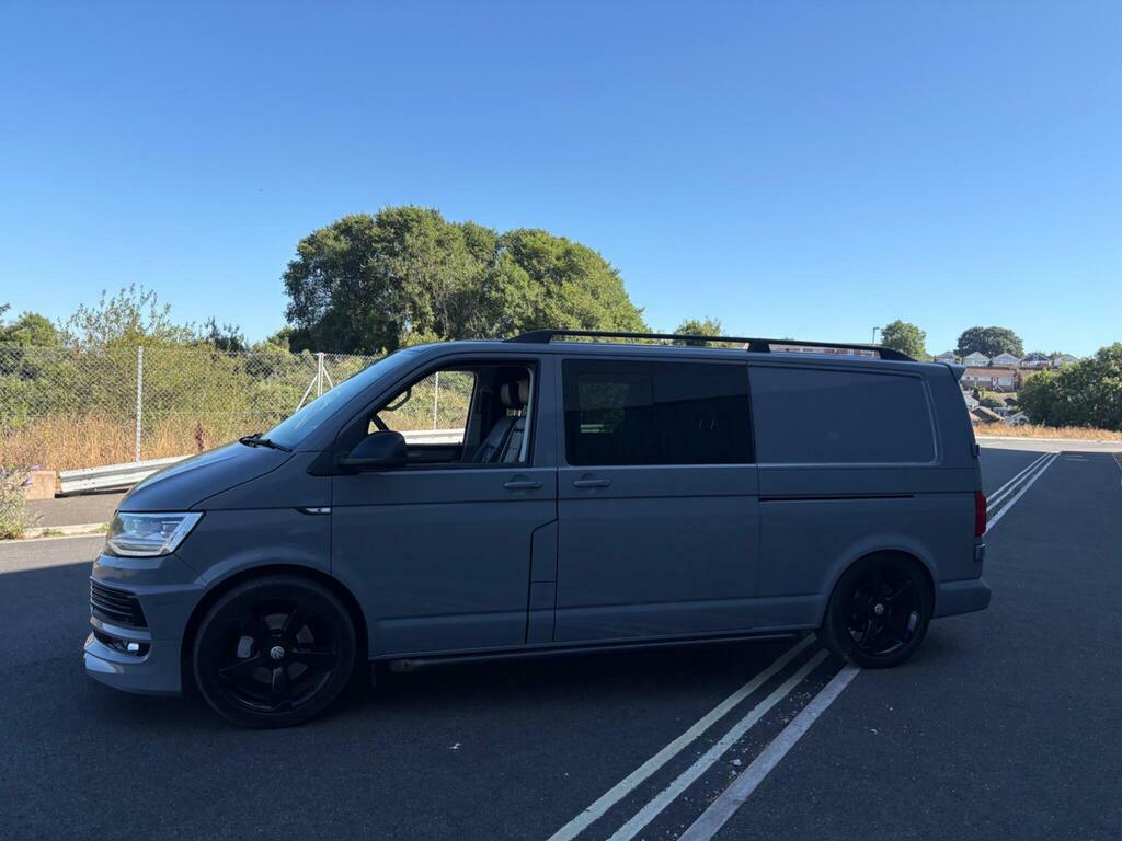 Volkswagen Transporter 2.0 Tdi T32 Bluemotion Tech Dsg Fwd Lwb Euro 6 S Red #6