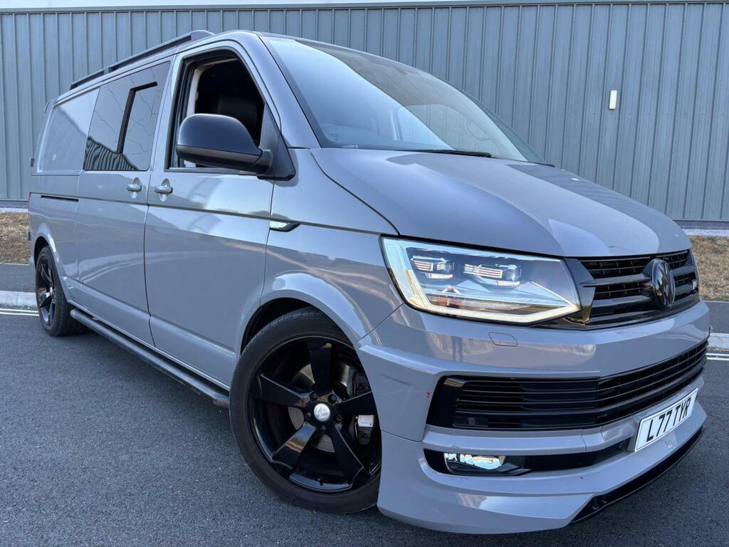 Volkswagen Transporter 2.0 Tdi T32 Bluemotion Tech Dsg Fwd Lwb Euro 6 S Red