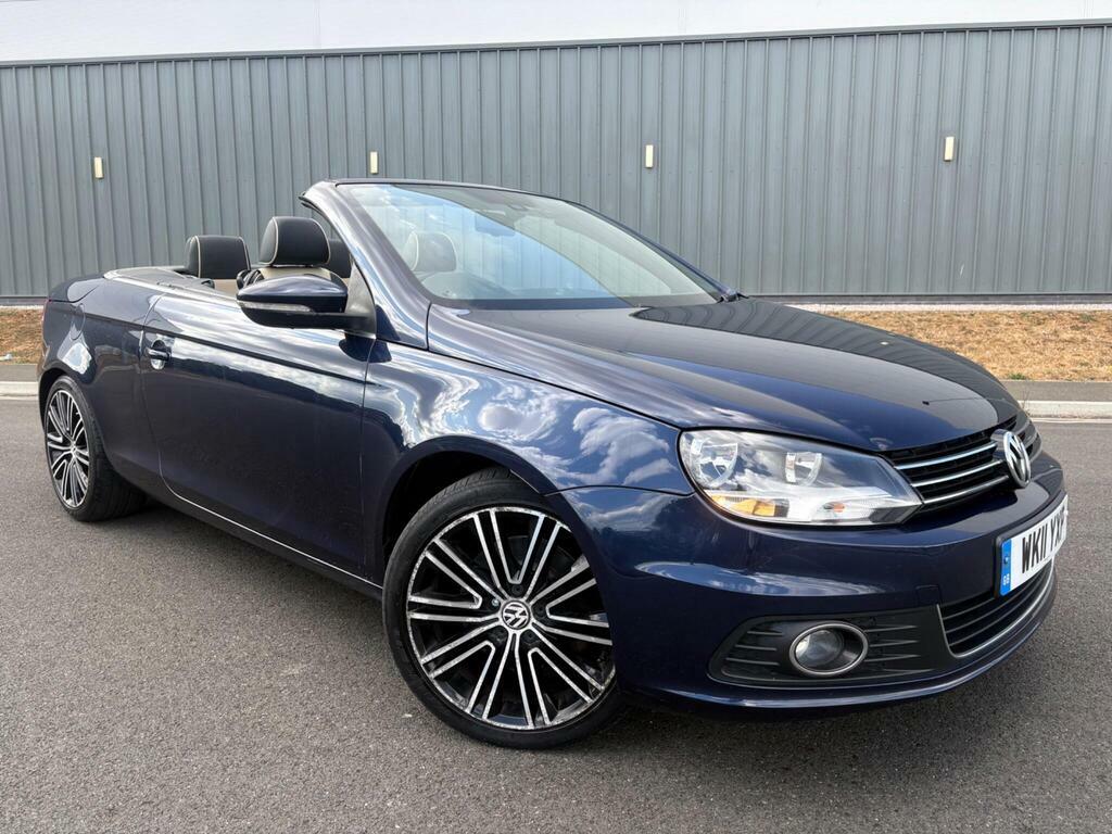 Volkswagen EOS 2.0 Tdi Bluemotion Tech Exclusive Cabriolet Euro 5 Blue