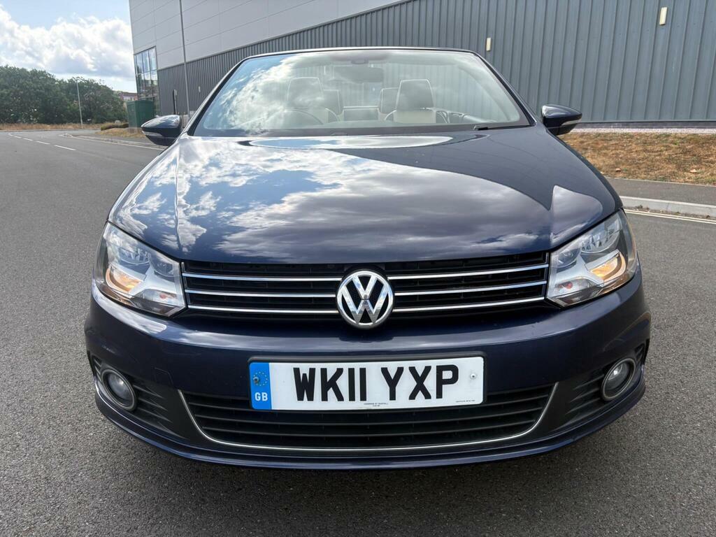 Volkswagen EOS 2.0 Tdi Bluemotion Tech Exclusive Cabriolet Euro 5 WK11YXP Blue #5