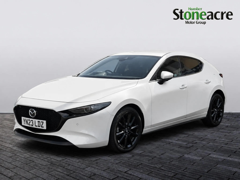 Mazda 3 2.0 E-skyactiv-x Mhev Sport Lux Euro 6 Ss White #3