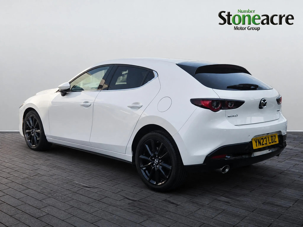 Mazda 3 2.0 E-skyactiv-x Mhev Sport Lux Euro 6 Ss White #4