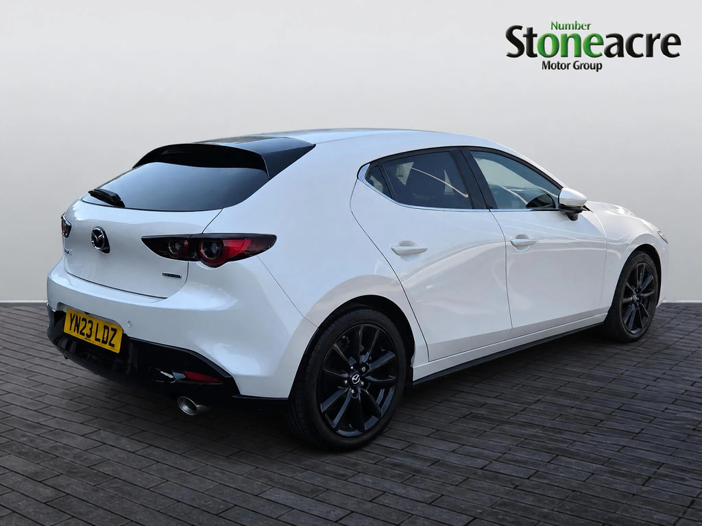 Mazda 3 2.0 E-skyactiv-x Mhev Sport Lux Euro 6 Ss White #6