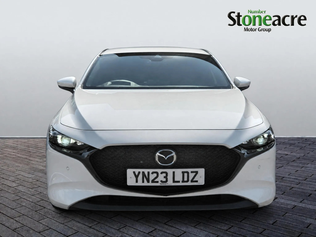 Mazda 3 2.0 E-skyactiv-x Mhev Sport Lux Euro 6 Ss White #2