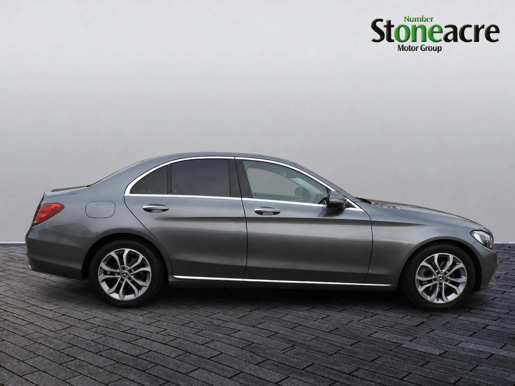 Mercedes-Benz C Class 1.6 C200d Sport Premium G-tronic Euro 6 Ss Grey #2