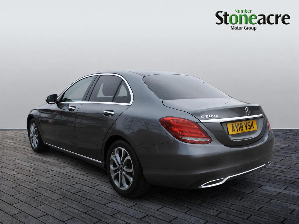 Mercedes-Benz C Class 1.6 C200d Sport Premium G-tronic Euro 6 Ss Grey #5