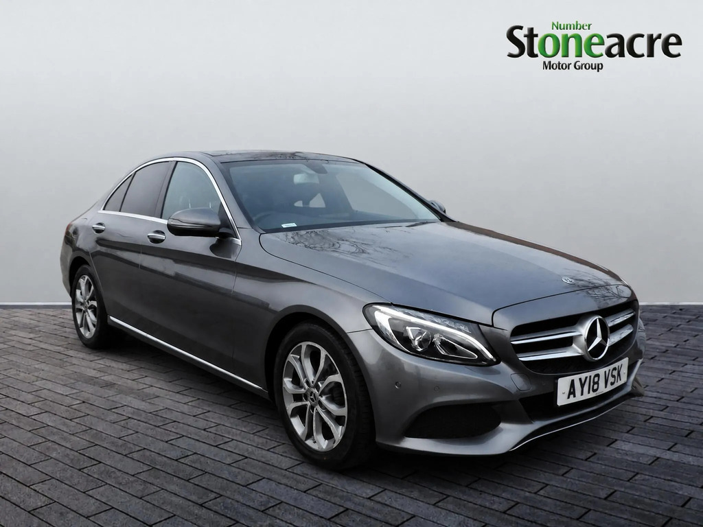 Mercedes-Benz C Class 1.6 C200d Sport Premium G-tronic Euro 6 Ss Grey
