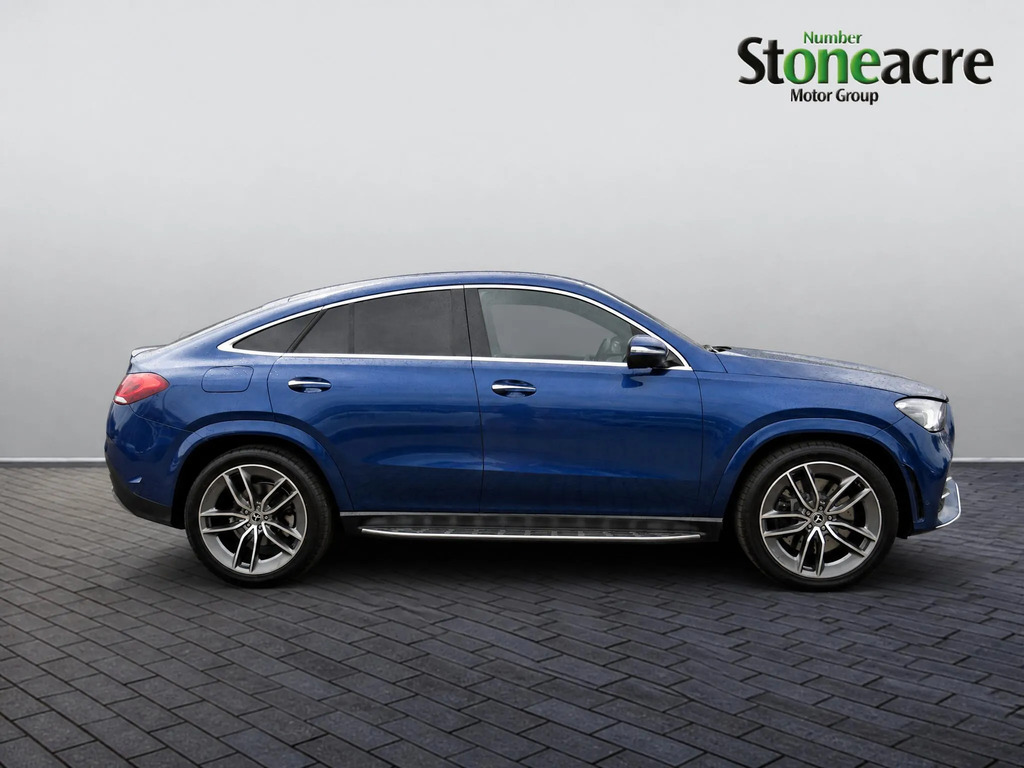 Mercedes-Benz GLE Coupe 2.9 Gle400d Amg Line Premium Plus Coupe G-tronic Blue #2