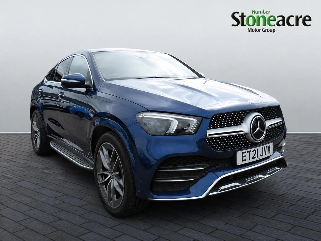 Mercedes-Benz GLE Coupe 2.9 Gle400d Amg Line Premium Plus Coupe G-tronic Blue