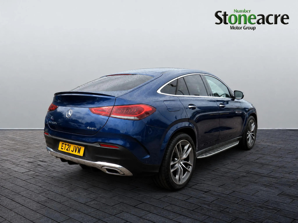 Mercedes-Benz GLE Coupe 2.9 Gle400d Amg Line Premium Plus Coupe G-tronic Blue #3